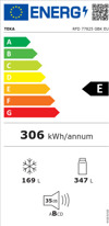 Ψυγείο Teka RFD 77825 GBK Μαύρο γυαλί E Psugio Teka RFD 77825 GBK Mavro Gyali E